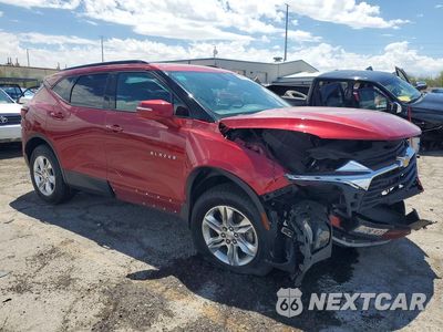 Czwarte zdjęcie samochodu z boku: 2019 CHEVROLET BLAZER 3LT VIN:3GNKBDRSXKS692138 - miniatura