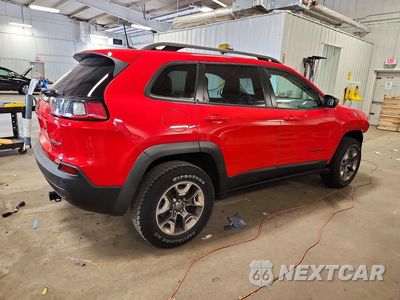 Trzecie zdjęcie samochodu z tyłu: 2019 JEEP CHEROKEE TRAILHAWK VIN:1C4PJMBXXKD395474 - miniatura