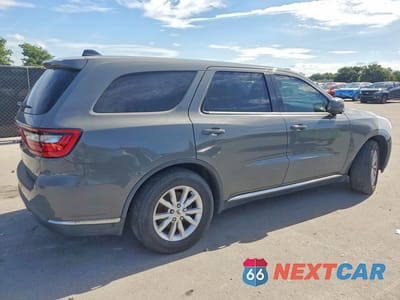Trzecie zdjęcie samochodu z tyłu: 2020 DODGE DURANGO SXT VIN:1C4RDHAG3LC204705 - miniatura