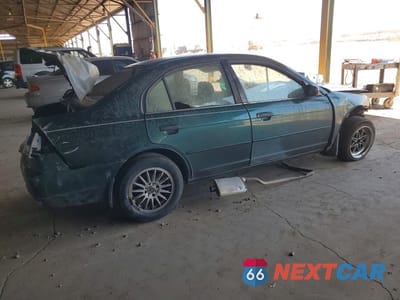 Trzecie zdjęcie samochodu z tyłu: 2001 HONDA CIVIC LX VIN:JHMES16571S008271 - miniatura