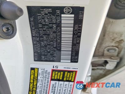 Zdjęcie 12 z 12 samochodu: 2023 TOYOTA CAMRY LE VIN:4T1C11AK5PU167534 - miniatura