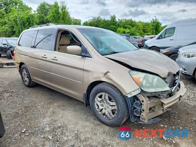 Czwarte zdjęcie samochodu z boku: 2006 HONDA ODYSSEY EX VIN:5FNRL38496B415805 - miniatura