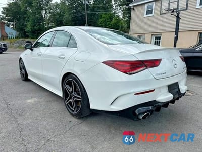 Drugie zdjęcie samochodu z przodu: 2021 MERCEDES-BENZ CLA AMG 35 4MATIC VIN:W1K5J5BB0MN167360 - miniatura