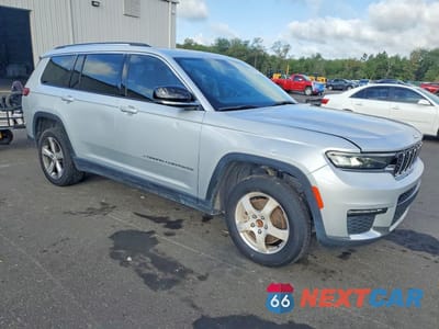 Czwarte zdjęcie samochodu z boku: 2021 JEEP GRAND CHEROKEE L LIMITED VIN:1C4RJJBG8M8175141 - miniatura