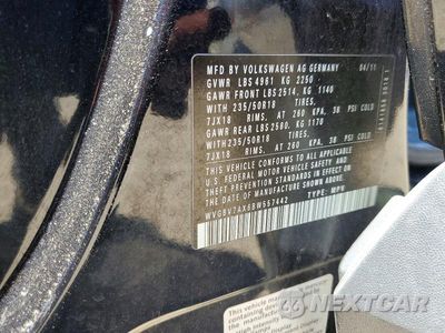 Zdjęcie 13 z 13 samochodu: 2011 VOLKSWAGEN TIGUAN S VIN:WVGBV7AX6BW557442 - miniatura