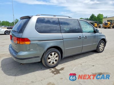 Trzecie zdjęcie samochodu z tyłu: 2002 HONDA ODYSSEY EXL VIN:5FNRL18022B033966 - miniatura