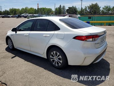 Drugie zdjęcie samochodu z przodu: 2020 TOYOTA COROLLA LE VIN:JTDEBRBE1LJ005462 - miniatura