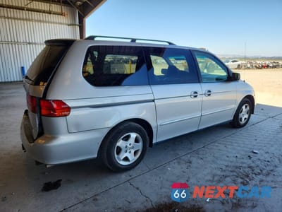 Trzecie zdjęcie samochodu z tyłu: 2001 HONDA ODYSSEY VIN:2HKRL18741H563255 - miniatura
