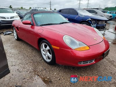 Czwarte zdjęcie samochodu z boku: 2001 PORSCHE BOXSTER VIN:WP0CA29871U621728 - miniatura