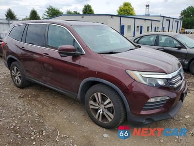 Czwarte zdjęcie samochodu z boku: 2016 HONDA PILOT EXLN VIN:5FNYF6H70GB101735 - miniatura