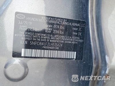 Zdjęcie 12 z 12 samochodu: 2020 HYUNDAI ELANTRA SEL VIN:5NPD84LF2LH515624 - miniatura
