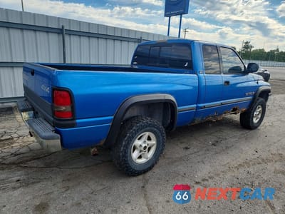 Trzecie zdjęcie samochodu z tyłu: 1999 DODGE RAM 1500 VIN:3B7HF13Z8XG200776 - miniatura