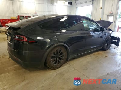 Trzecie zdjęcie samochodu z tyłu: 2024 TESLA MODEL X VIN:7SAXCDE54RF444713 - miniatura