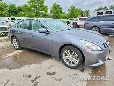 Czwarte zdjęcie samochodu z boku: 2011 INFINITI G37 SEDAN X VIN:JN1CV6AR1BM408486 - miniatura