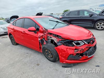 Czwarte zdjęcie samochodu z boku: 2017 CHEVROLET CRUZE LS VIN:1G1BC5SM4H7165638 - miniatura