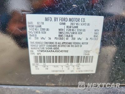 Zdjęcie 13 z 13 samochodu: 2018 FORD EXPLORER POLICE INTERCEPTOR VIN:1FM5K8AR4JGC43102 - miniatura