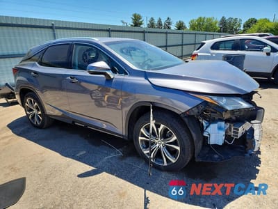 Czwarte zdjęcie samochodu z boku: 2018 LEXUS RX 450H BASE VIN:2T2BGMCA8JC022850 - miniatura