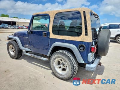 Drugie zdjęcie samochodu z przodu: 2000 JEEP WRANGLER / TJ SE VIN:1J4FA29P2YP771267 - miniatura