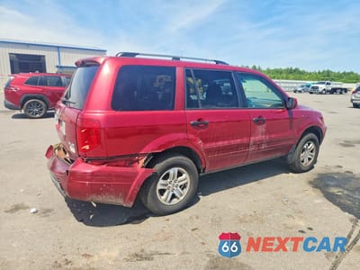 Trzecie zdjęcie samochodu z tyłu: 2005 HONDA PILOT EXL VIN:2HKYF18595H535992 - miniatura