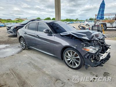 Czwarte zdjęcie samochodu z boku: 2019 ALFA ROMEO GIULIA VIN:ZARFAMANXK7599319 - miniatura