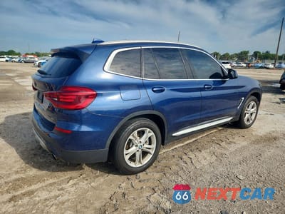 Trzecie zdjęcie samochodu z tyłu: 2019 BMW X3 XDRIVE30I VIN:5UXTR9C53KLE18974 - miniatura
