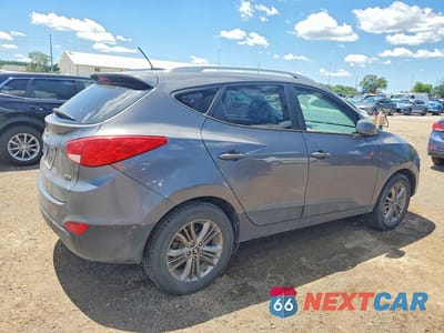 Trzecie zdjęcie samochodu z tyłu: 2014 HYUNDAI TUCSON SE VIN:KM8JUCAG2EU826642 - miniatura