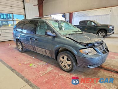 Czwarte zdjęcie samochodu z boku: 2006 DODGE GRAND CARAVAN SXT VIN:2D4GP44L96R600653 - miniatura