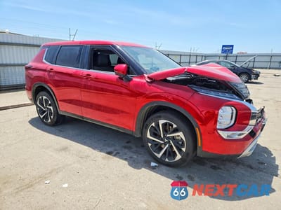 Czwarte zdjęcie samochodu z boku: 2024 MITSUBISHI OUTLANDER SE VIN:JA4J3VA89RZ069883 - miniatura