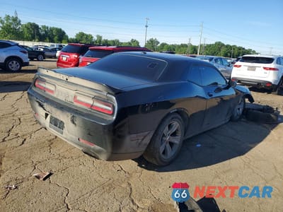 Trzecie zdjęcie samochodu z tyłu: 2019 DODGE CHALLENGER SXT VIN:2C3CDZAG4KH656285 - miniatura