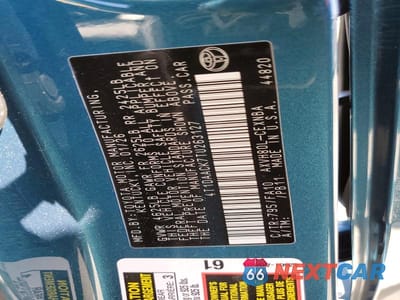 Zdjęcie 12 z 12 samochodu: 2026 TOYOTA CAMRY LE VIN:4T1DAACK7TU263127 - miniatura