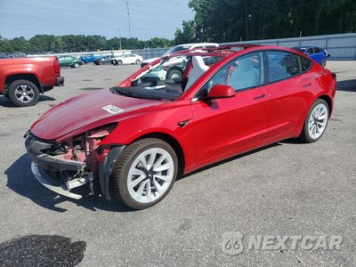 2022 TESLA MODEL 3 5YJ3E1EA2NF347098 - główne zdjęcie licytacji z USA - miniatura