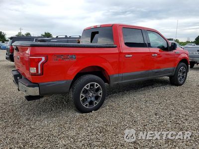Trzecie zdjęcie samochodu z tyłu: 2017 FORD F150 SUPERCREW VIN:1FTEW1EF0HKE55955 - miniatura