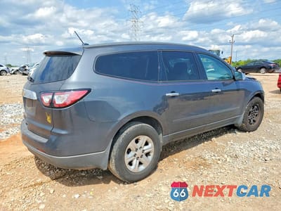 Trzecie zdjęcie samochodu z tyłu: 2014 CHEVROLET TRAVERSE LS VIN:1GNKRFED3EJ254615 - miniatura