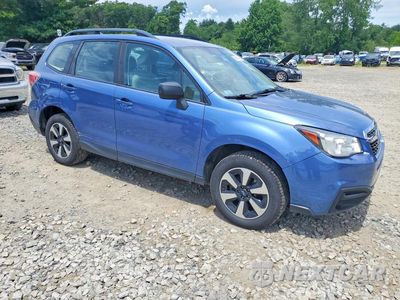 Czwarte zdjęcie samochodu z boku: 2017 SUBARU FORESTER 2.5I VIN:JF2SJABC1HH805846 - miniatura