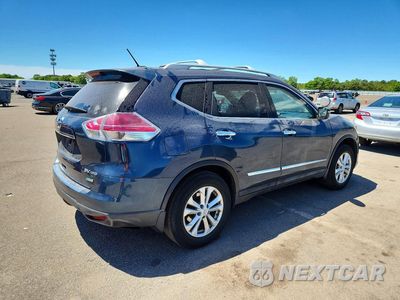 Trzecie zdjęcie samochodu z tyłu: 2014 NISSAN ROGUE SV VIN:5N1AT2MV6EC865148 - miniatura
