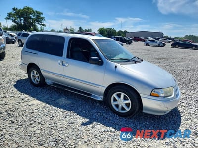 Czwarte zdjęcie samochodu z boku: 2002 NISSAN QUEST GLE VIN:4N2ZN17T02D802152 - miniatura