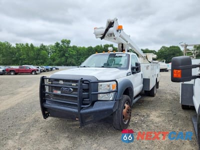 Drugie zdjęcie samochodu z przodu: 2016 FORD F450 SUPER DUTY BUCKET TRUCK VIN:1FDUF4GY5GEA59458 - miniatura