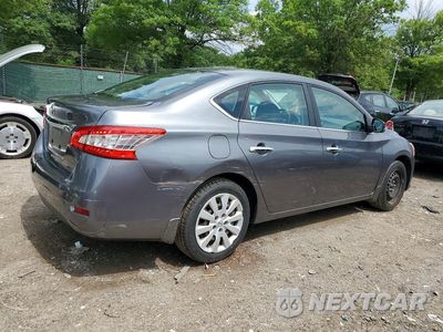 Trzecie zdjęcie samochodu z tyłu: 2015 NISSAN SENTRA S VIN:3N1AB7APXFY377472 - miniatura
