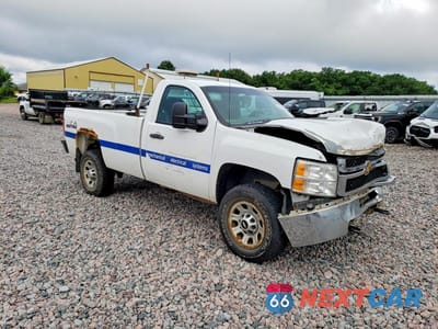 Czwarte zdjęcie samochodu z boku: 2012 CHEVROLET SILVERADO K3500 VIN:1GC3KZCG1CF210130 - miniatura