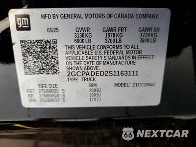 Zdjęcie 12 z 12 samochodu: 2025 CHEVROLET SILVERADO C1500 RST VIN:2GCPADED2S1163111 - miniatura