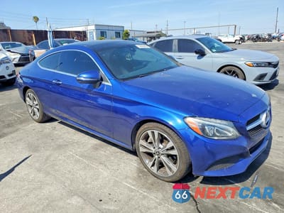 Czwarte zdjęcie samochodu z boku: 2017 MERCEDES-BENZ C 300 VIN:WDDWJ4JB3HF509674 - miniatura