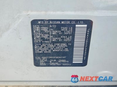 Zdjęcie 13 z 13 samochodu: 2023 NISSAN ARMADA SL VIN:JN8AY2BD0P9690187 - miniatura