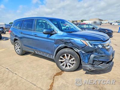 Czwarte zdjęcie samochodu z boku: 2020 HONDA PILOT EXL VIN:5FNYF5H56LB026784 - miniatura