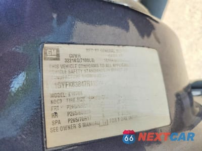 Zdjęcie 13 z 13 samochodu: 2007 CADILLAC ESCALADE LUXURY VIN:1GYFK63847R118240 - miniatura