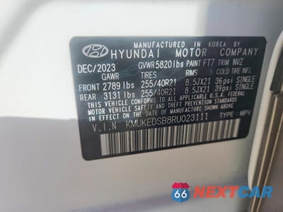 Zdjęcie 13 z 13 samochodu: 2024 GENESIS GV60 PERFORMANCE VIN:KMUKEDSB8RU023111 - miniatura
