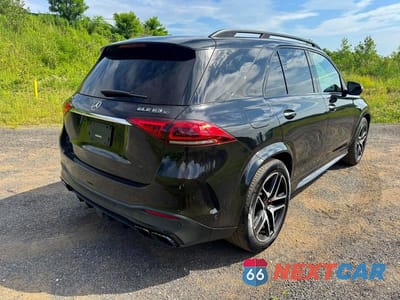Trzecie zdjęcie samochodu z tyłu: 2021 MERCEDES-BENZ GLE 63 AMG 4MATIC VIN:4JGFB8KB4MA403220 - miniatura