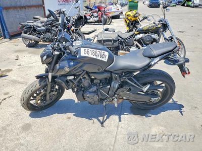Trzecie zdjęcie samochodu z tyłu: 2024 YAMAHA MT07 C VIN:JYARM32Y0RA002074 - miniatura