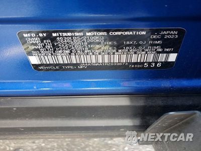 Zdjęcie 14 z 14 samochodu: 2024 MITSUBISHI ECLIPSE CROSS SE VIN:JA4ATWAA1RZ039673 - miniatura