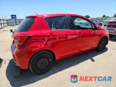 Trzecie zdjęcie samochodu z tyłu: 2015 TOYOTA YARIS 5-DOOR L VIN:VNKKTUD35FA043142 - miniatura