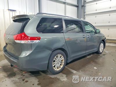 Trzecie zdjęcie samochodu z tyłu: 2012 TOYOTA SIENNA XLE 8-PASSENGER VIN:5TDYK3DC0CS204706 - miniatura